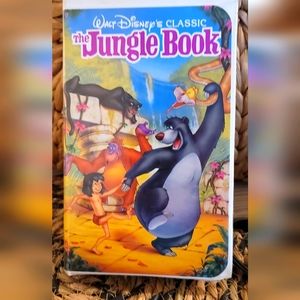 Rare black diamond jungle book VHS